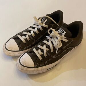 Converse Low-Top Sneakers - Brown & White